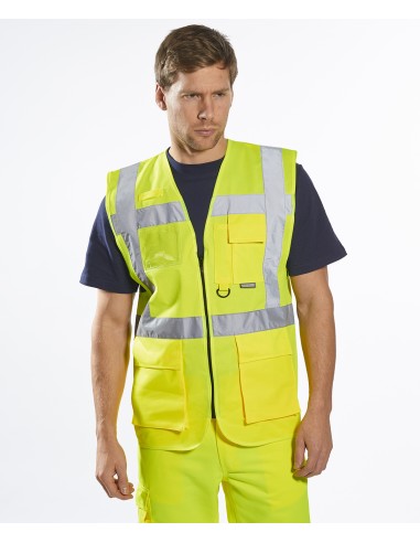 POR-S476-C476-Gilet Executive de haute visibilité